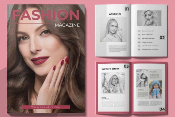 Download Magazine Template Design Layout - Magazine Collection