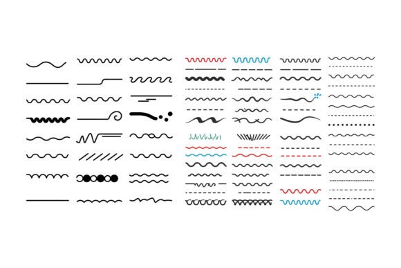 Download Diverse Collection of Decorative Lines I - Diverse Collection