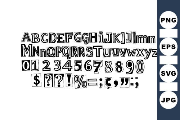 Download Hand Drawn Sketchy Font Set - Premium Resources
